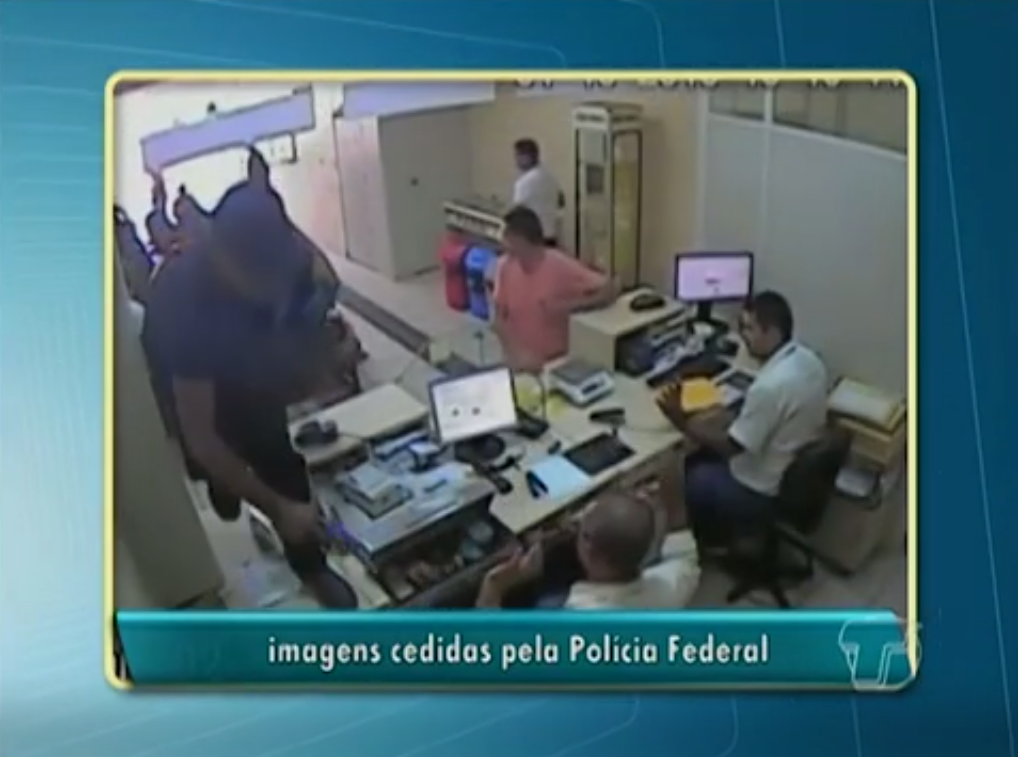 PF divulga imagens do assalto a agência dos Correios em Santarém