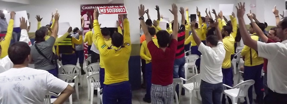 Trabalhadores dos Correios de MS aderem à greve nacional para assegurar direitos