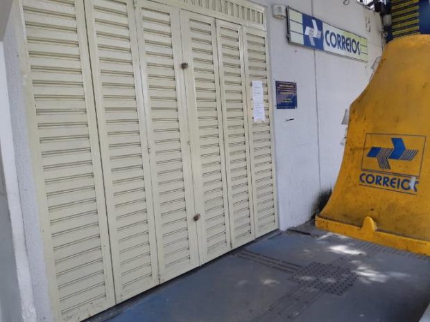 Homens armados invadem Correios em Mangabeira e funcionário passa mal após ação