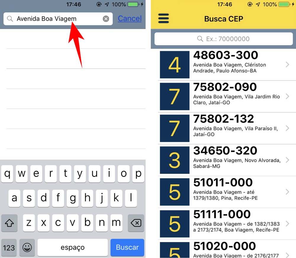 Como saber seu CEP ou descobrir um endereço pelo app dos Correios Rastrear Correios Como saber seu CEP ou descobrir um endereço pelo app dos Correios Rastrear Correios