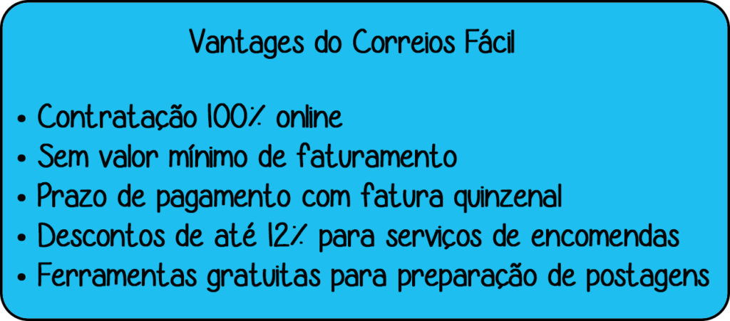Cartão Correios Facil